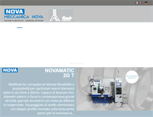 Tablet Screenshot of meccanicanova.com